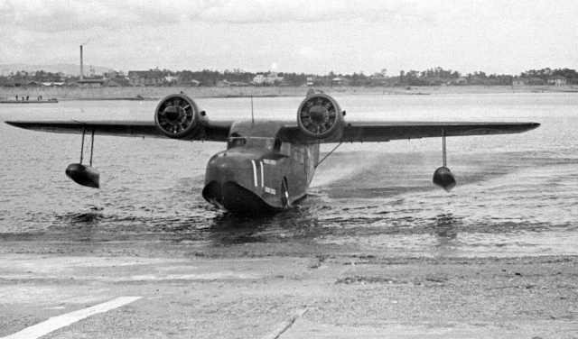 新明和甲南工場のグラマンG21グース JA5063